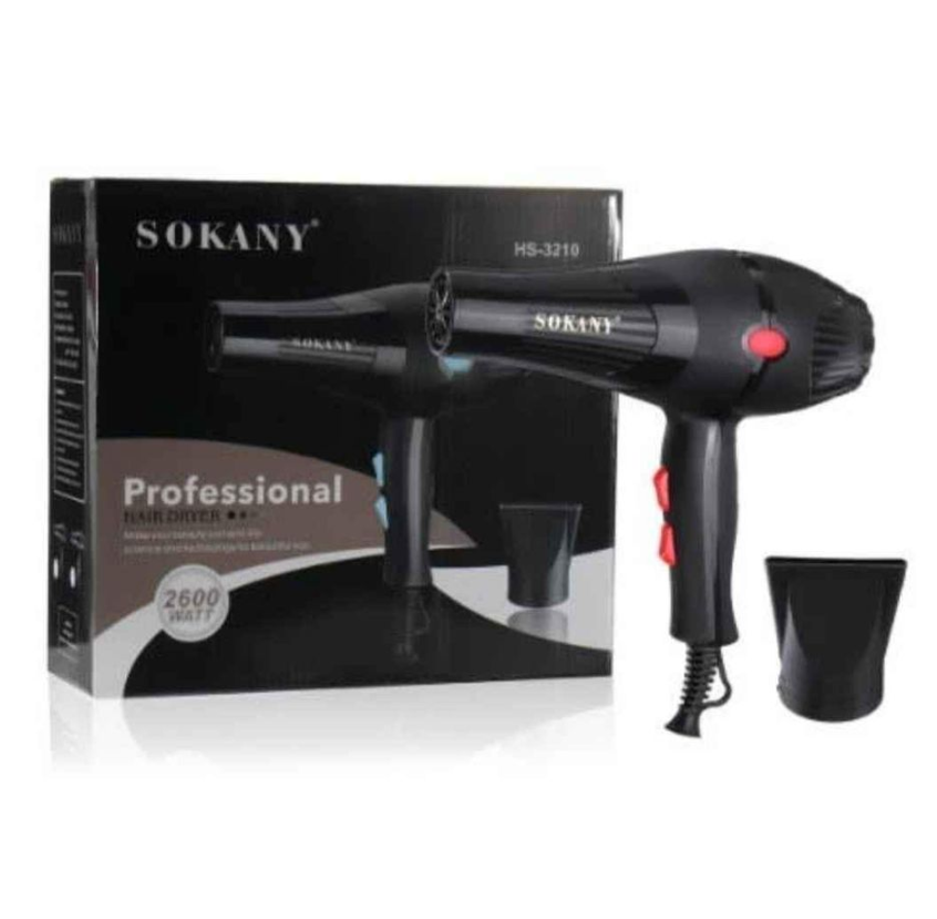 Sokany, HAIRDRESSING PROFESSIONAL SOKANY BLACK 2400W_1