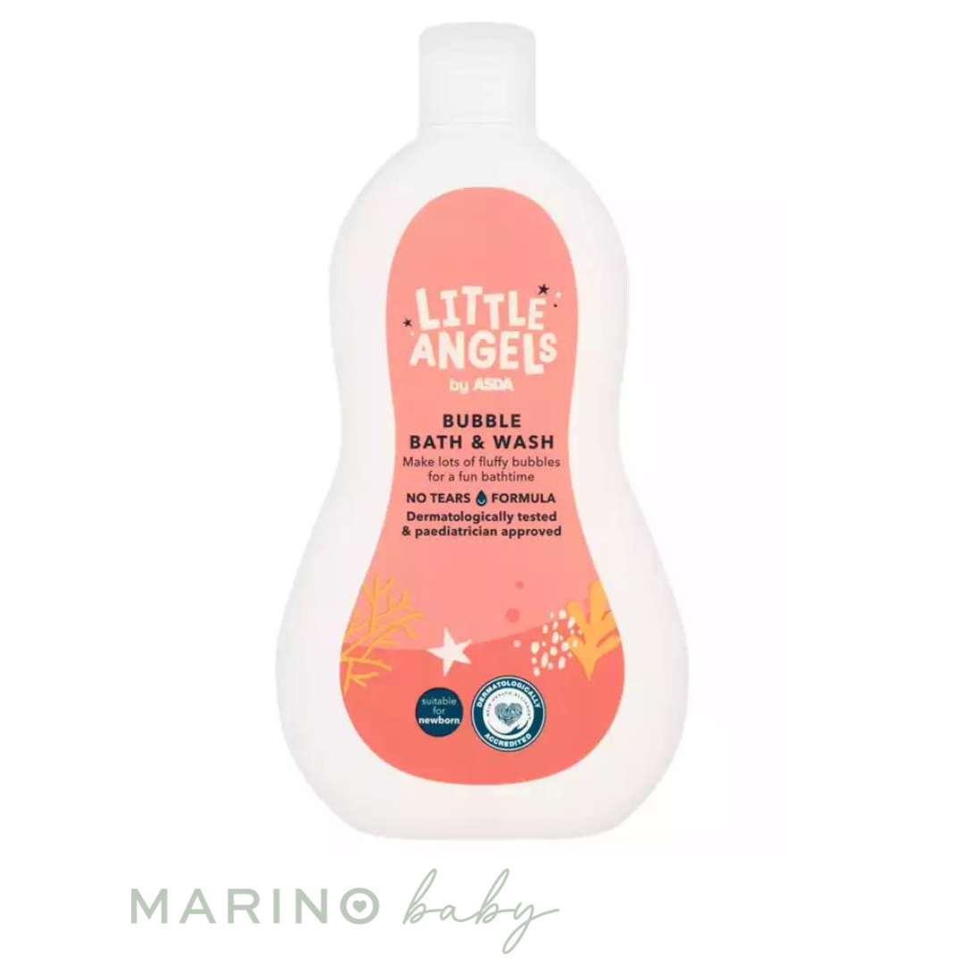 LITTLE ANGELS by ASDA Bubble Bath & Wash 500ml _0