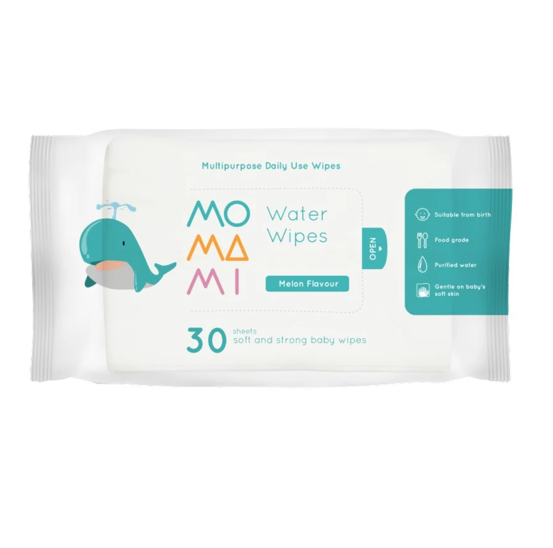 Momami Baby Water Wipes 30 Sheets_0