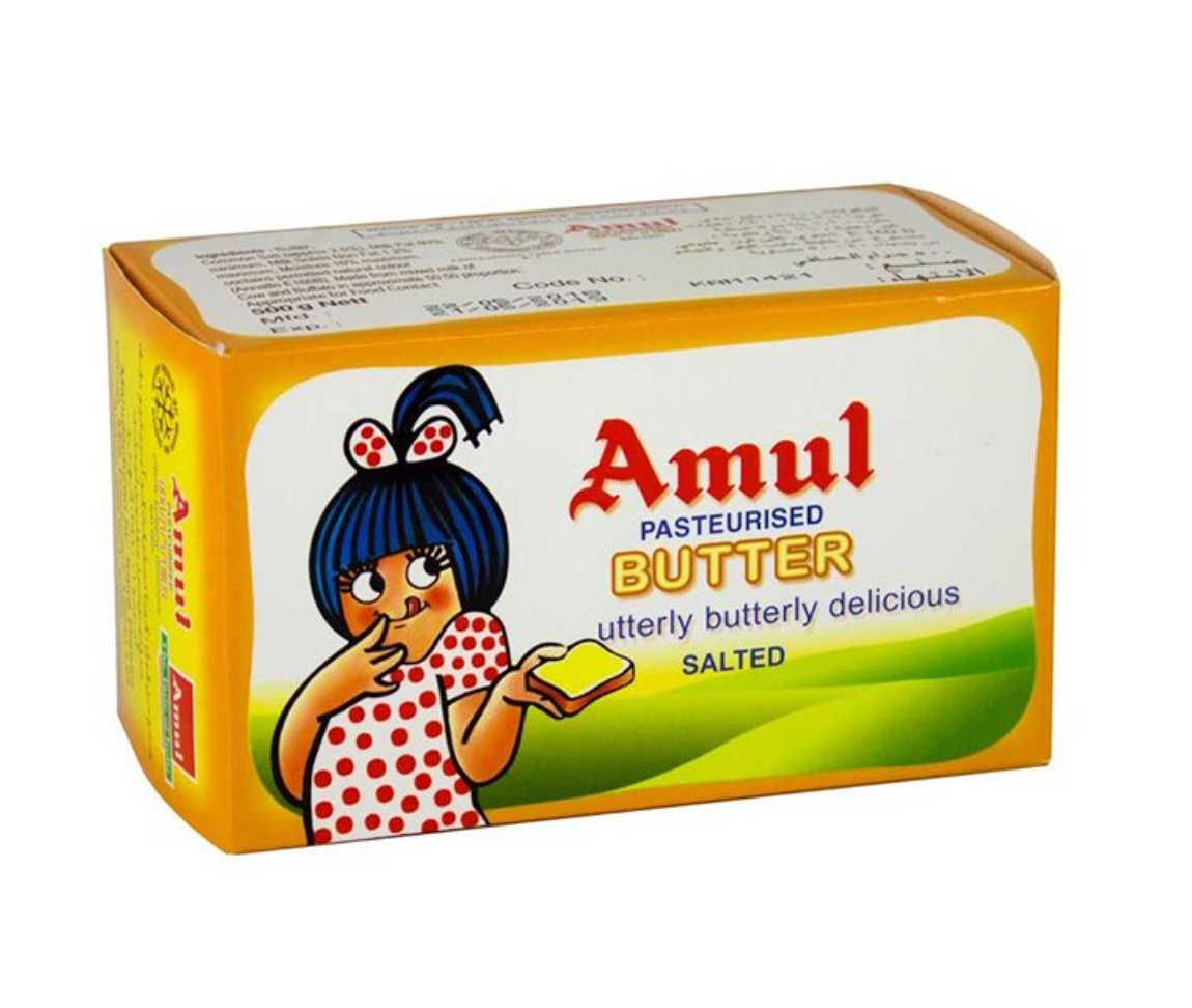 Amul Butter - Salted 500g_0