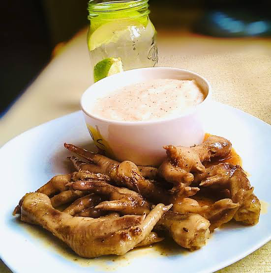 Chicken Feet with Sour Porridge_0