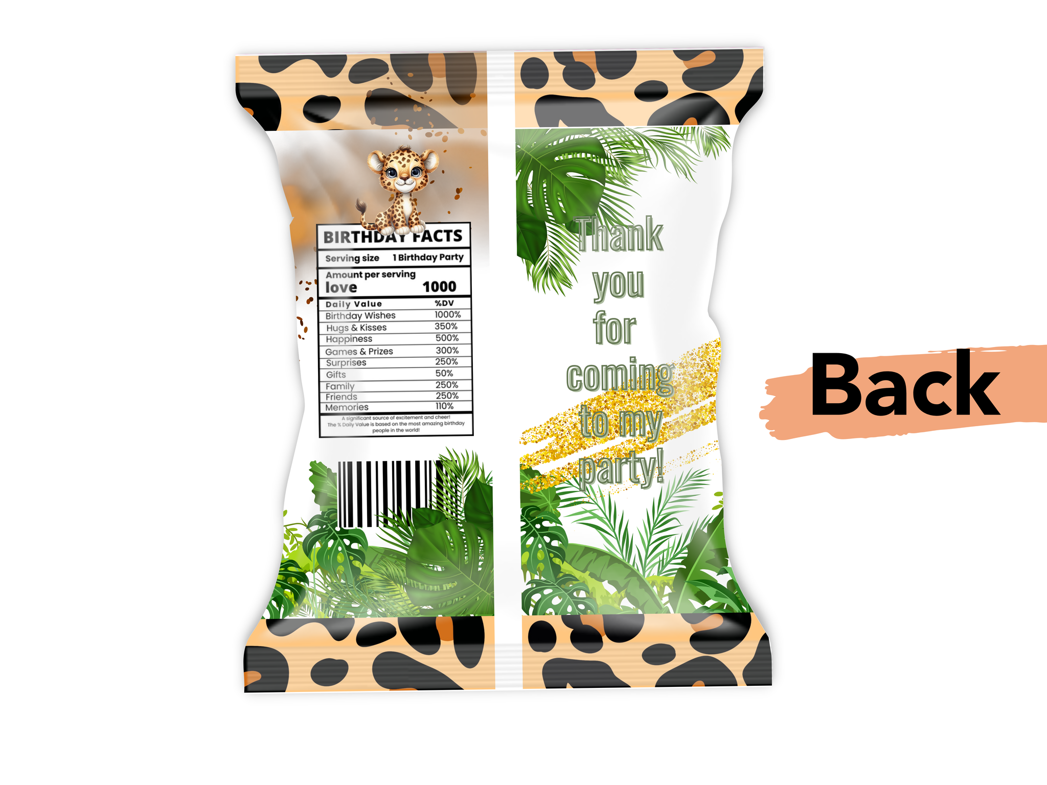 Safari Birthday Chip Bag_2