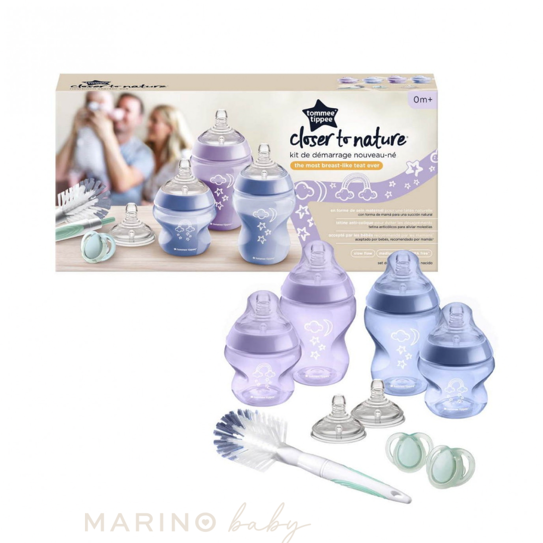 Tommee Tippee - Newborn Baby Bottle Starter Kit - Purple_1