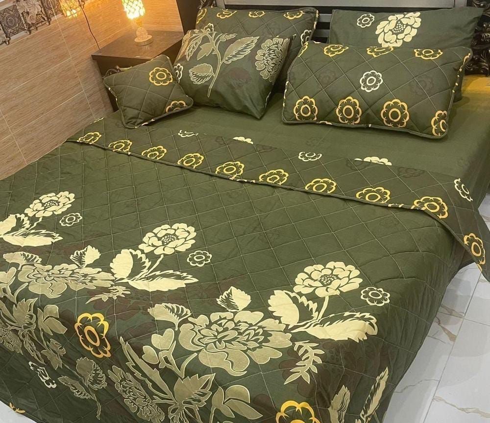 7 pcs cotton printed comforter set,_4