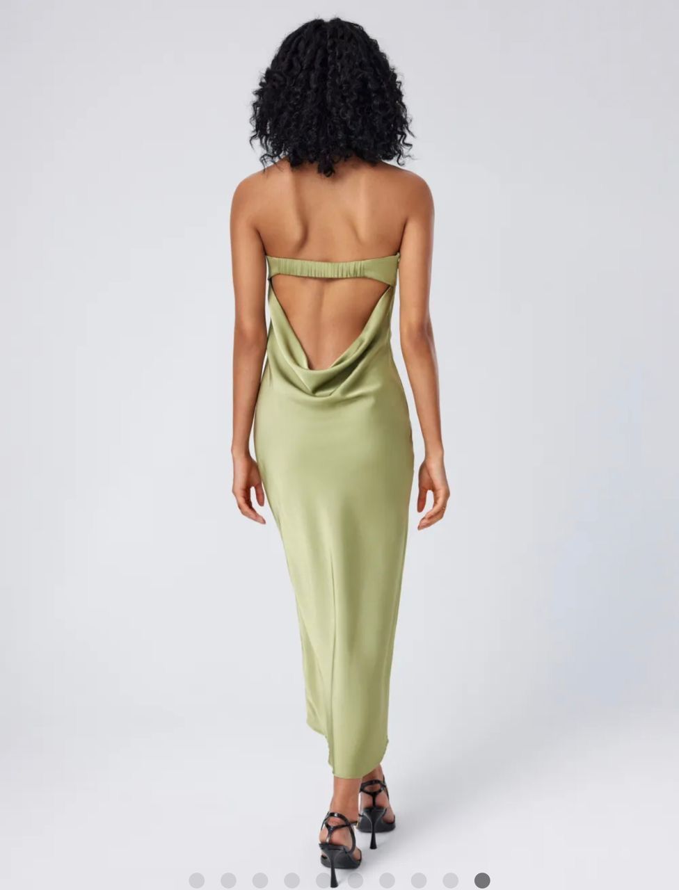 Backless chic tube dress_1