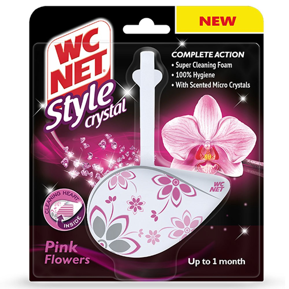 WC Net Style Crystal Toilet Rim Block Flower Scent_0