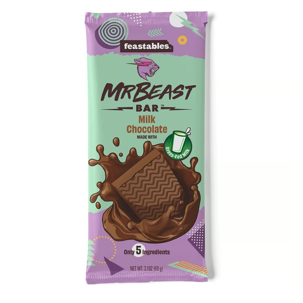 Feastables Mr Beast Milk Chocolate Bar_0