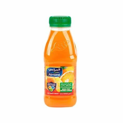 Almarai Long Life Mixed Fruit Orange & Carrot Juice - no added sugar_0