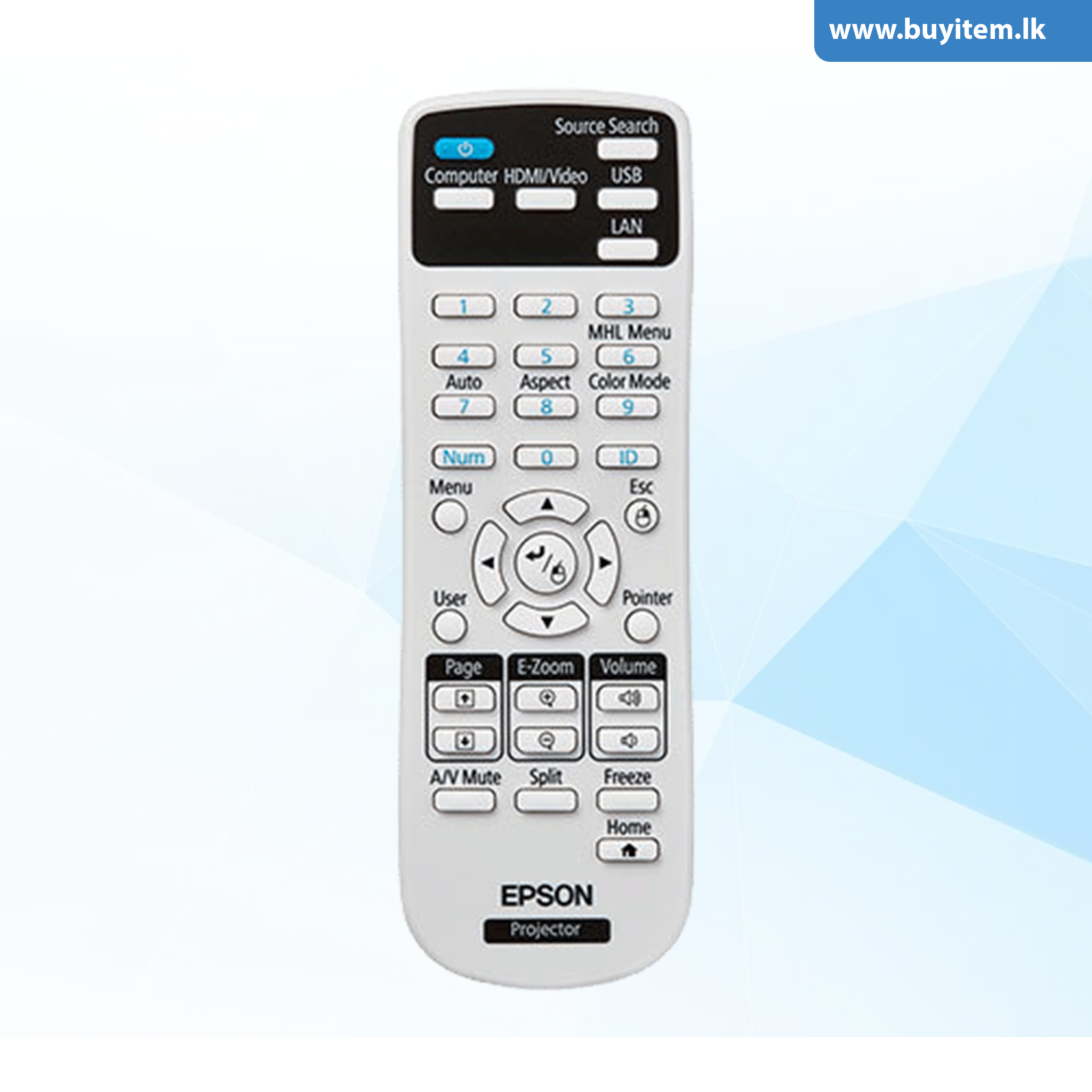 Epson Projector Remote Control_0