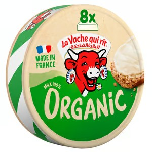 La Vache Qui Rit Organic Spreadable Cheese (8 Portions) - vegetarian  artificial color free  artificial flavor free_0