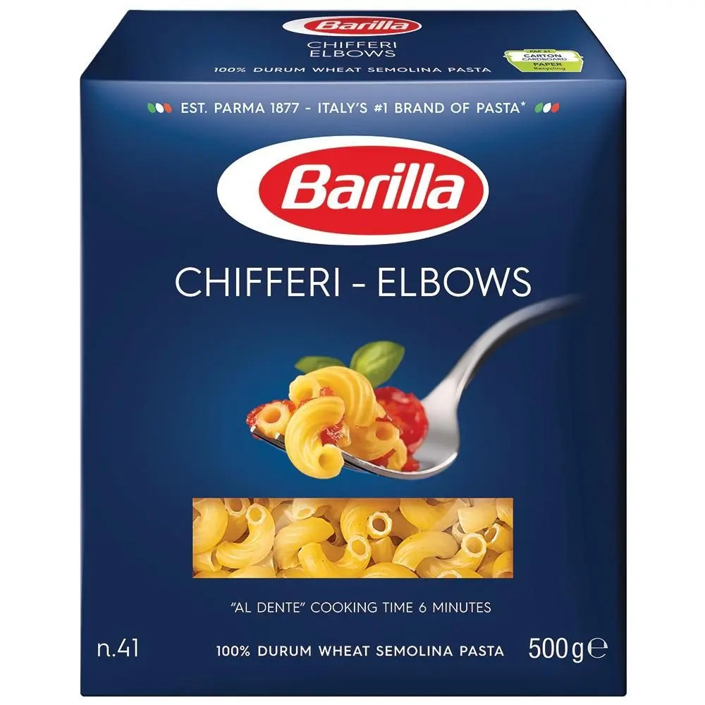 Barilla Pasta Chifferi Elbows No.41_0