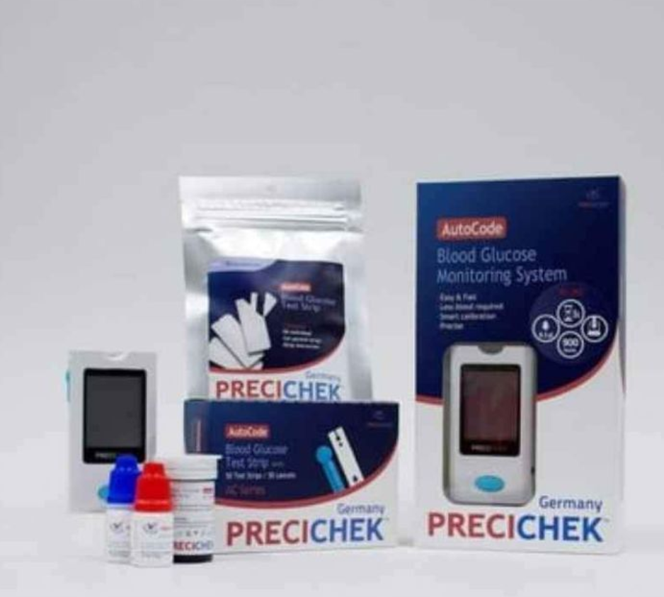 Precichek AutoCode Blood Glucose Monitoring System With Strips AC-300_1