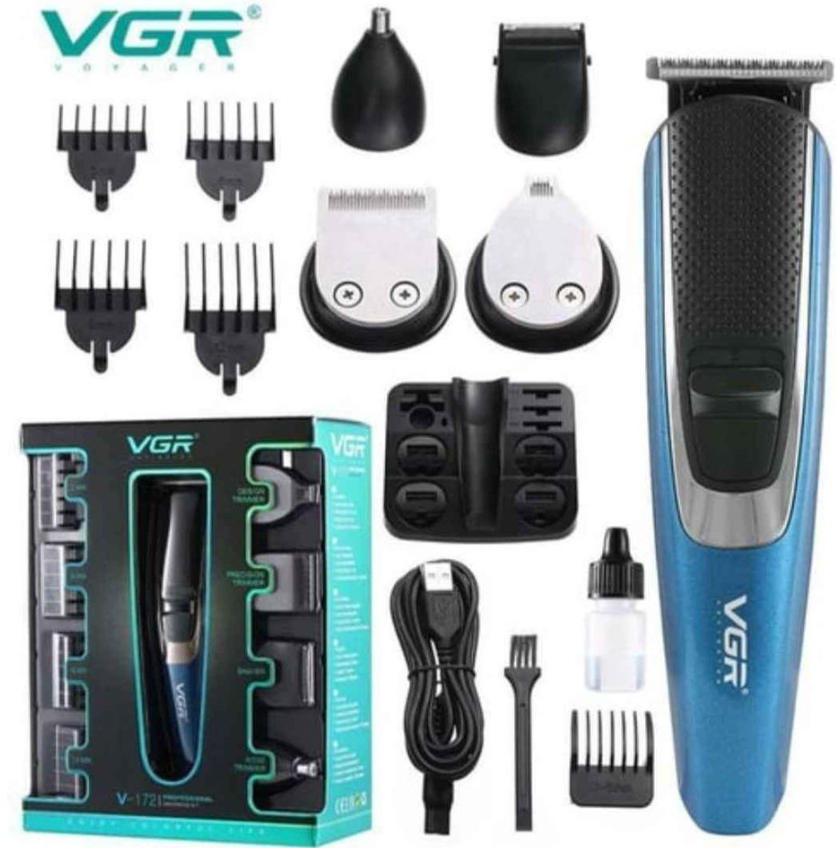 VGR V-172, Multifunctional 5 in 1 Grooming Hair Clipper Kit_1