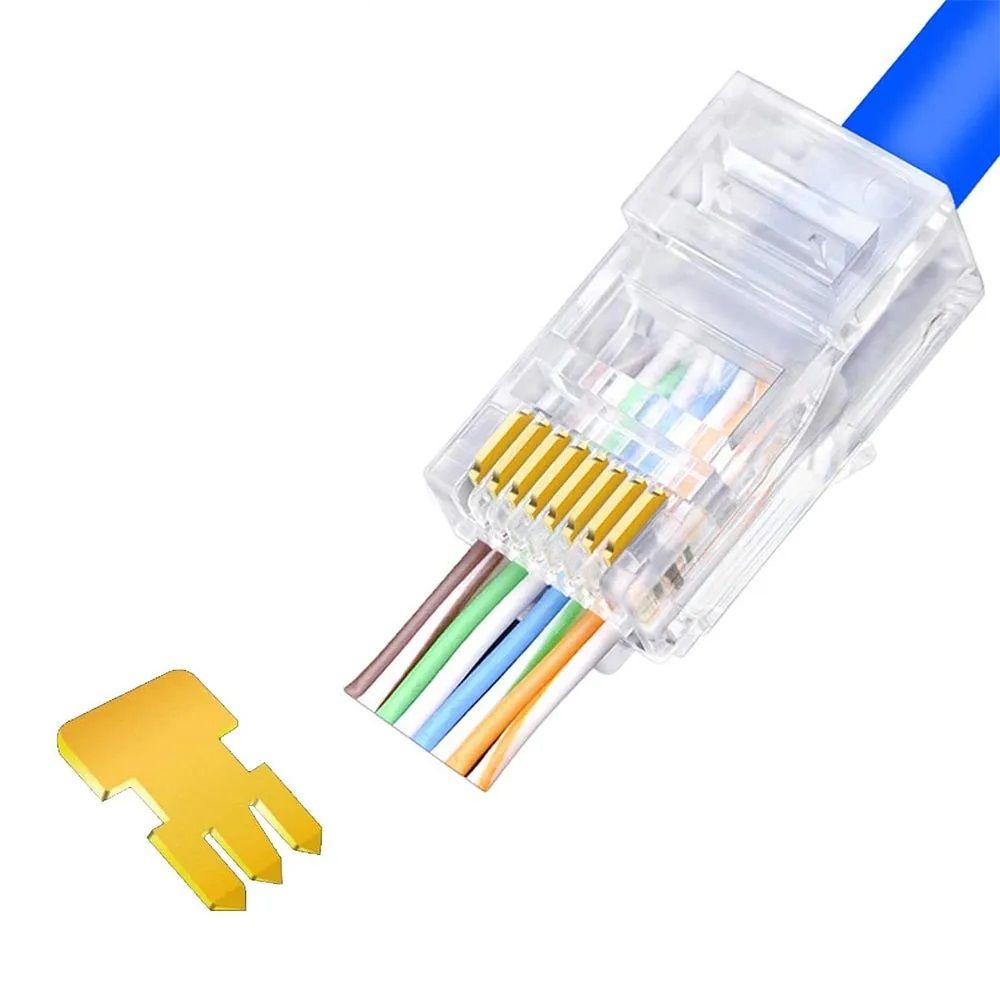 CAT5e RJ45 100 Connectors Pack_1