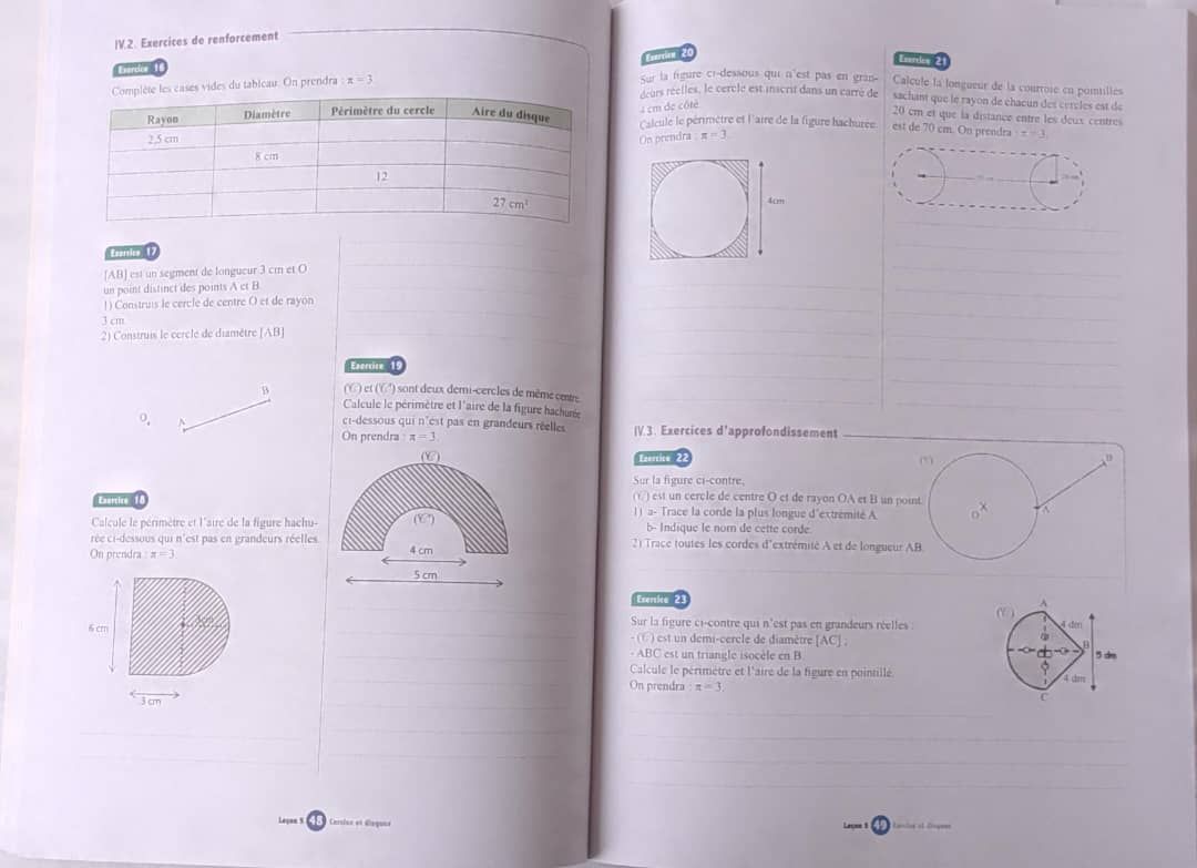 Mathematique / Les Cahiers de la Réussite (Valesse) - 6ieme_2
