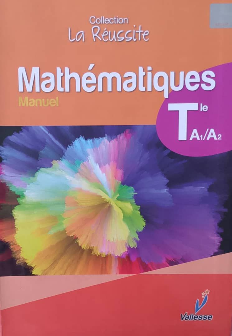 Mathematique Manuel (Valesse) - Tle A_0