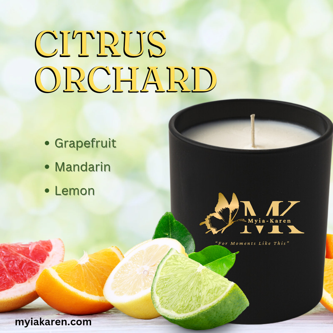 Citrus Orchard Scented Candle_0