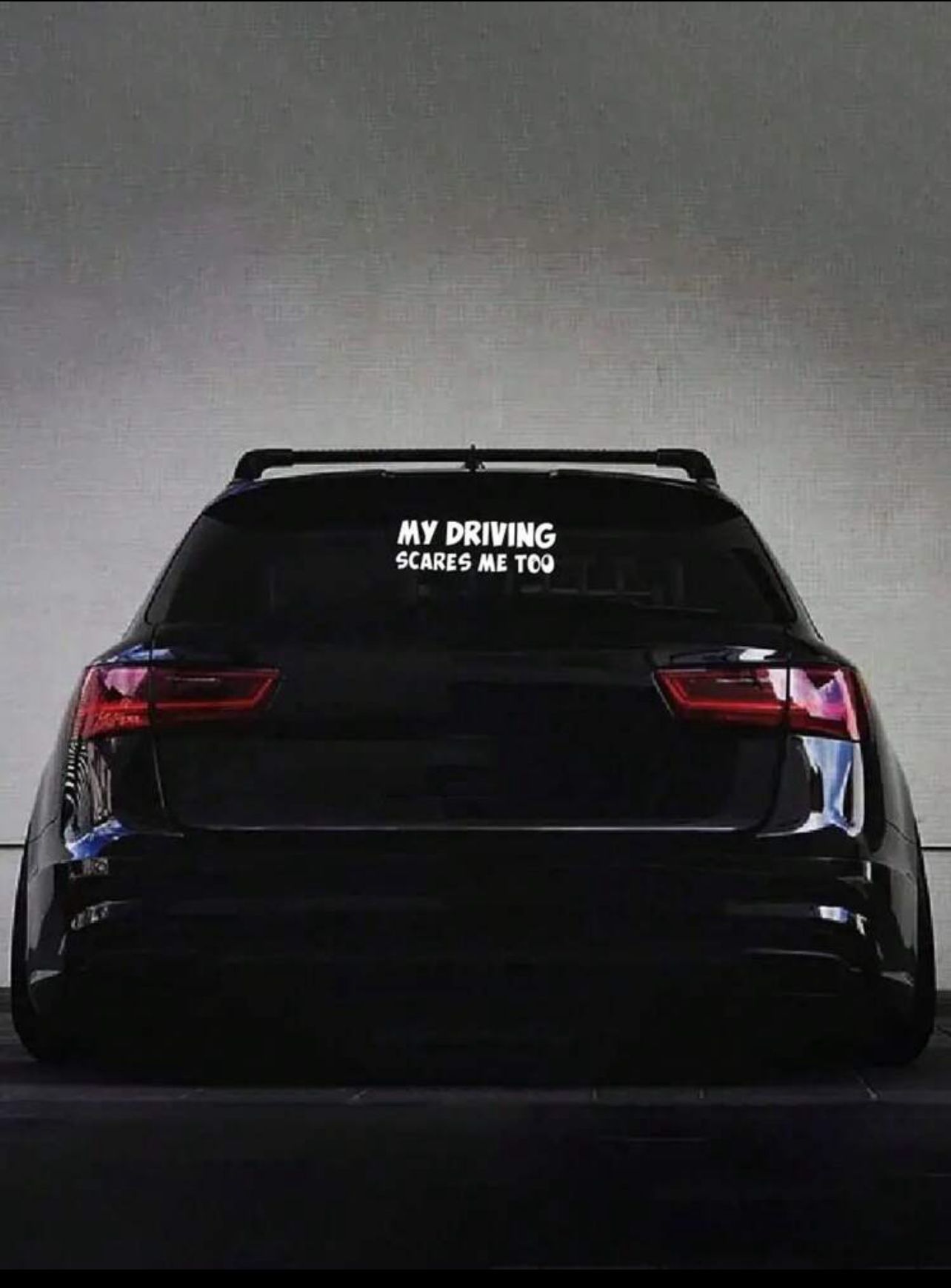 Sticker "MY DRIVING SCARES ME TOO"_0