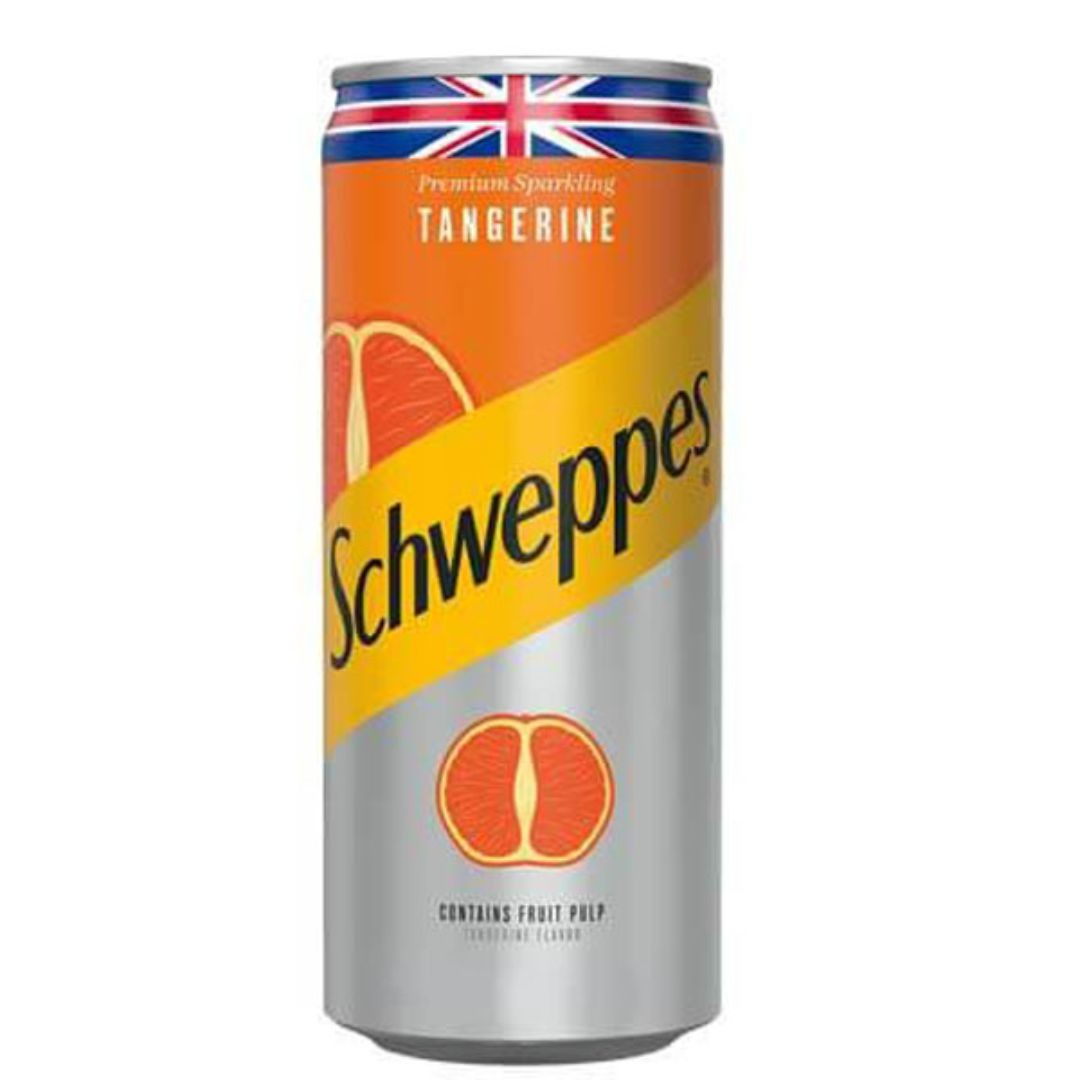 Schweppes Sparkling Tangerine Drink with Fruit Pulp_0