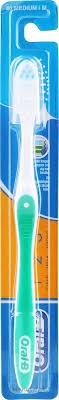 Oral-B 123 Green & White Medium Toothbrush with Cover_0