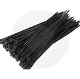 AK KEMCO Black Cable Tie (3.6x200mm)_0