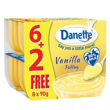 Danette Vanilla Pudding (6+2 Free)_0