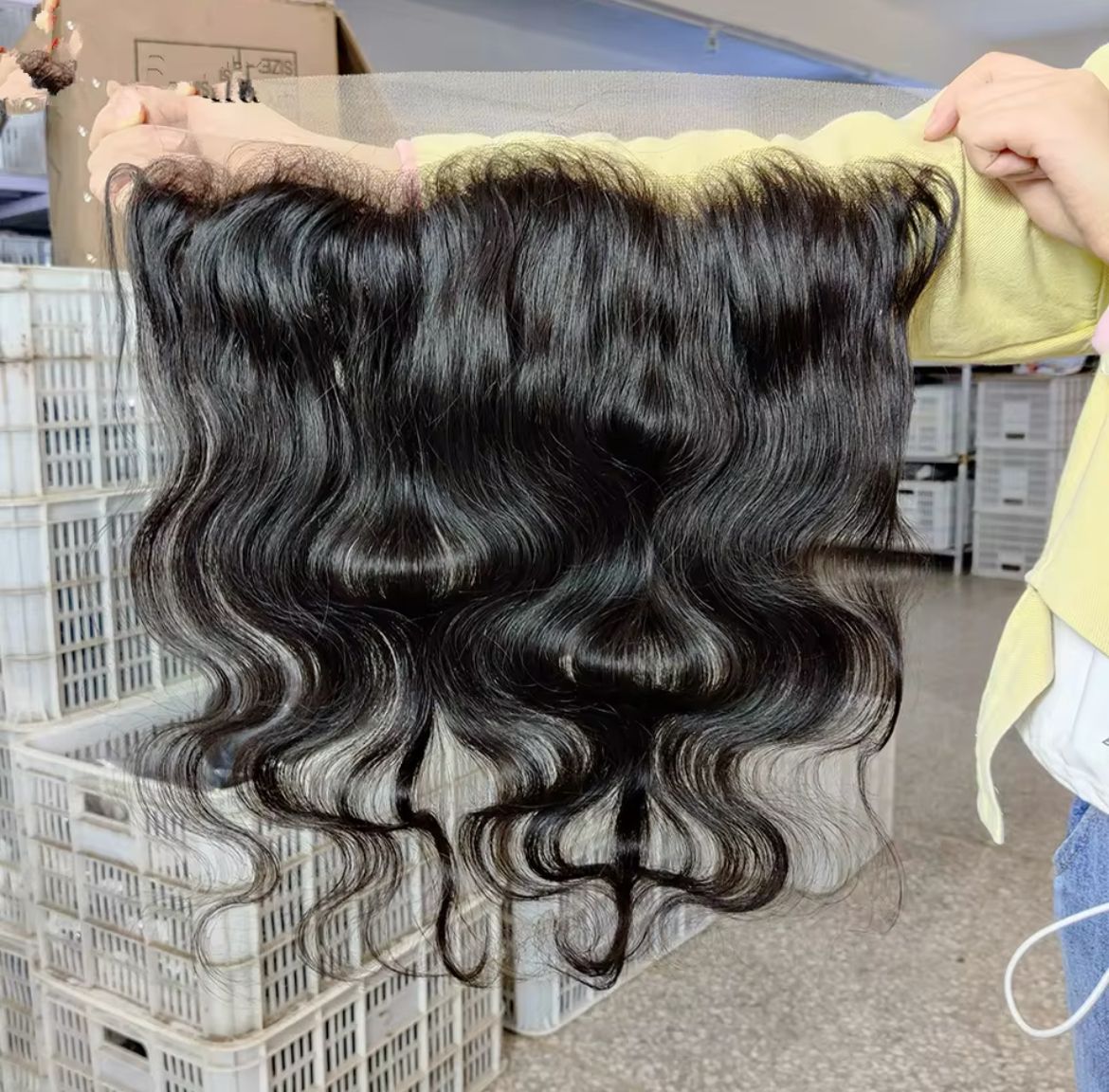 Frontal lace 13x4 straight / body waves / deep waves _1