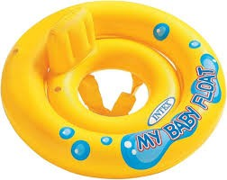 Intex Wet Set Collection Yellow 70cm Pool Inflatable Baby Float (1-2 Years)_0