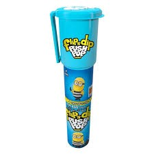 Push Pop Flip-N-Dip Candy Blue Raspberry Flavor (3+ Years)_0