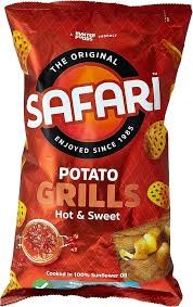 Safari Hot & Sweet Potato Grills - gluten free  MSG free  vegan_0