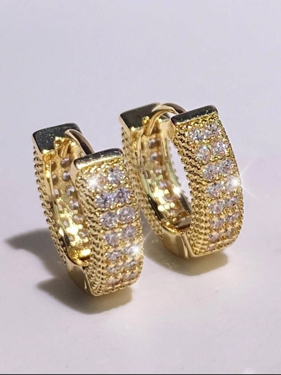 Cubic Zirconia Hoop earring_1