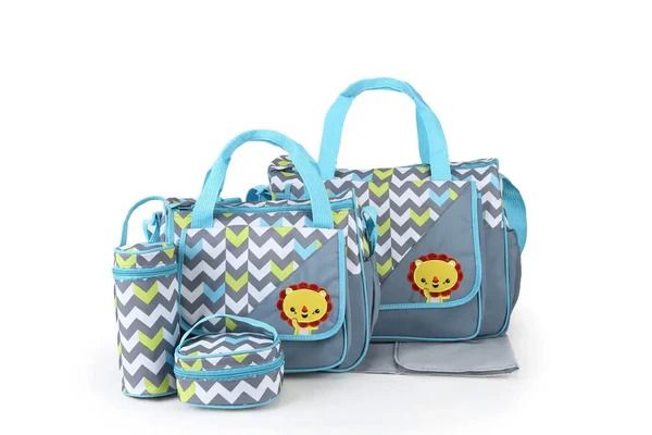 5 PCS Diaper Bag Dots - Sunshine_0