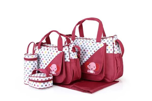 5 PCS Diaper Bag Dots - Sunshine_2