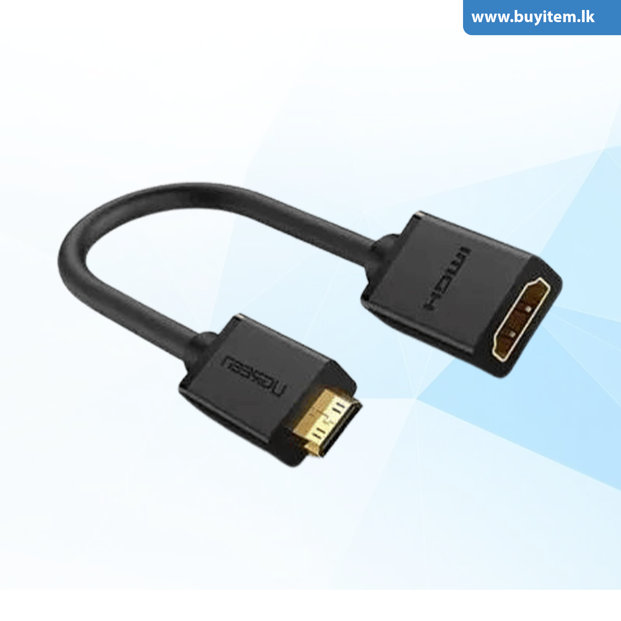 Ugreen 20137 Mini HDMI to HDMI Adapter Cable 4K@60Hz _0