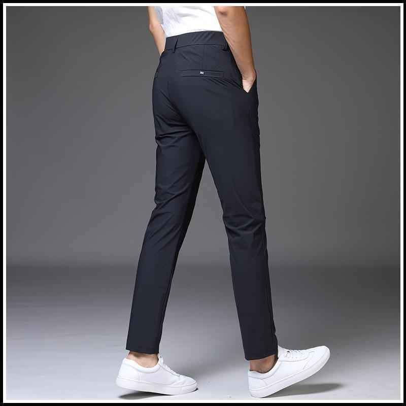 Straight Thin Trousers_1