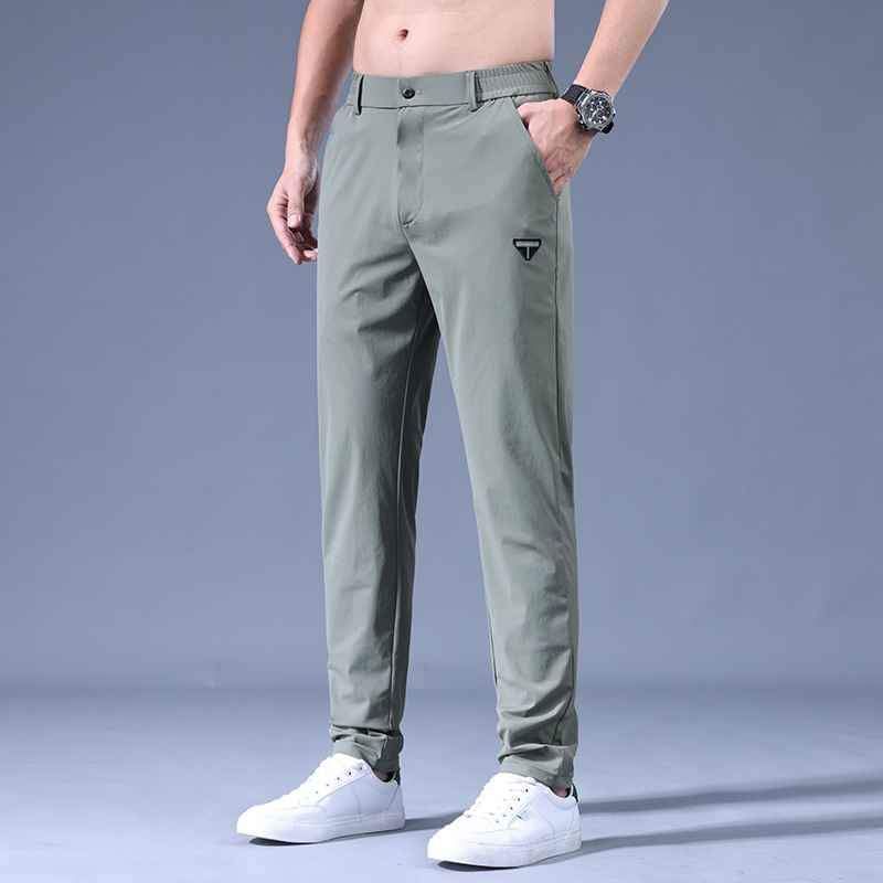 Straight Thin Trousers_2