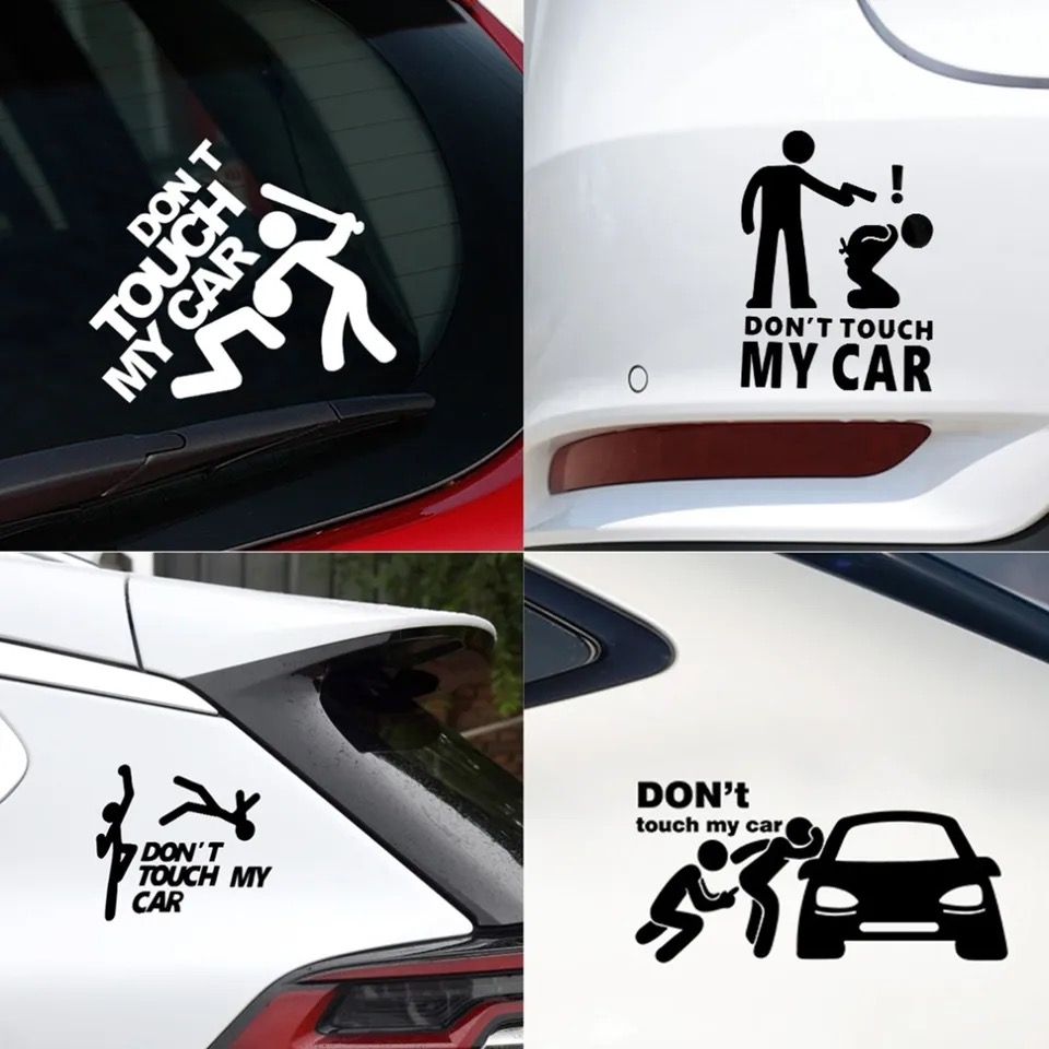 Autocollant "Don't Touch My Car"_1