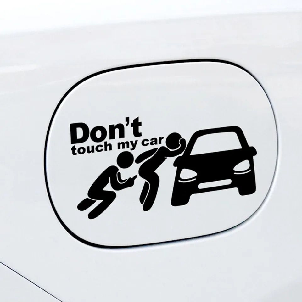 Autocollant "Don't Touch My Car"_3