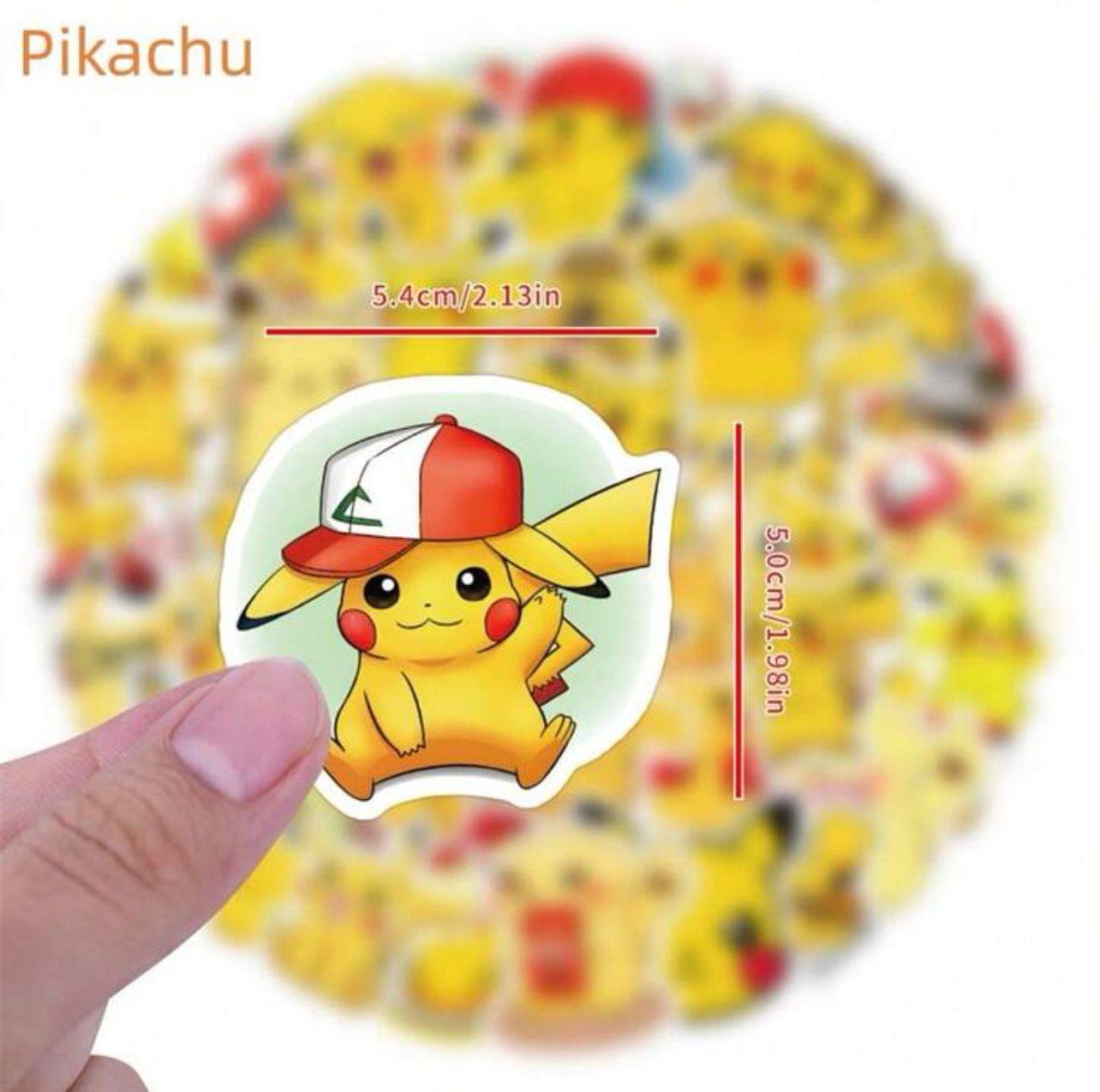 Autocollant Sticker - Pikachu_2