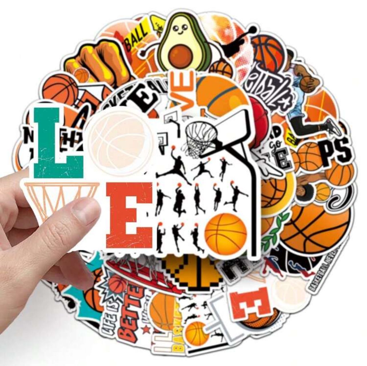 Autocollant Sticker - BasketBall_2