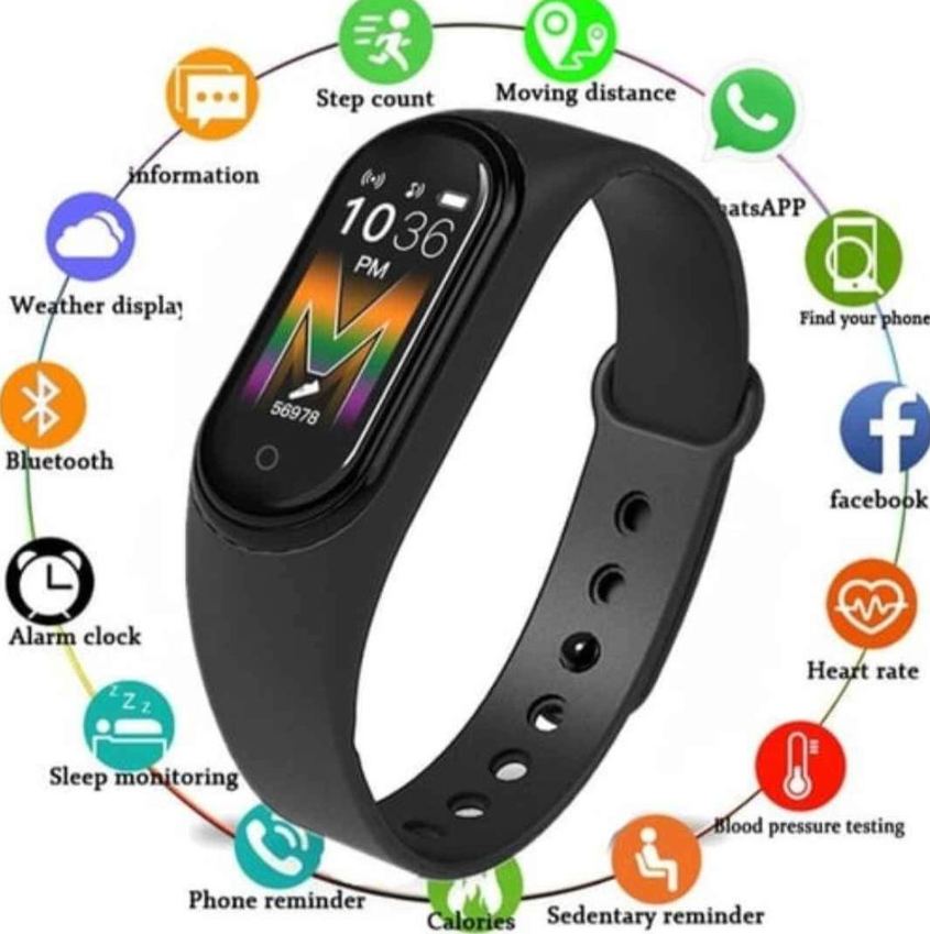 M4 Smart band 4 Fitness Tracker Watch Sport bracelet Heart Rate_1