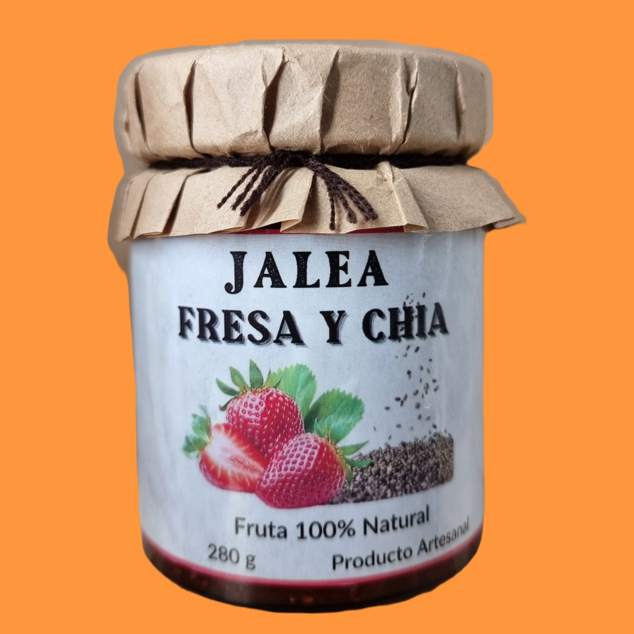 Mermelada de fresa con Chia_0