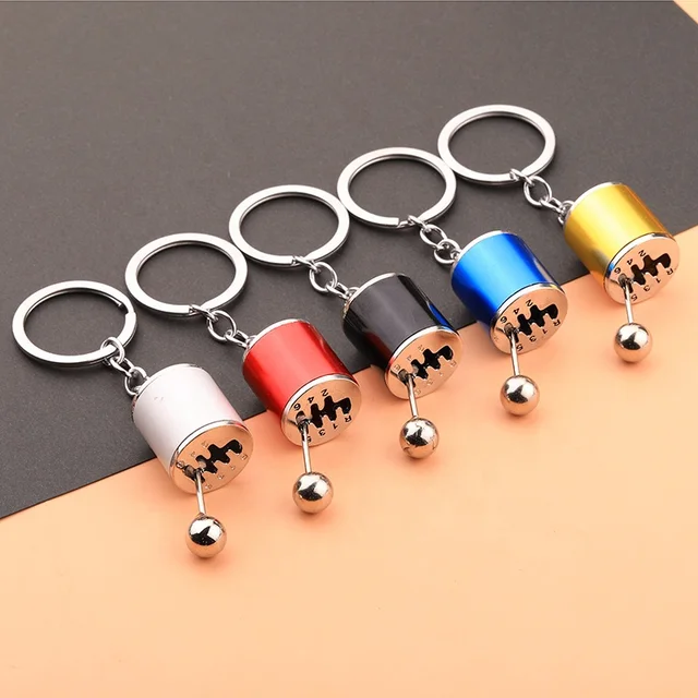 Manual Car Gear Keychain_0