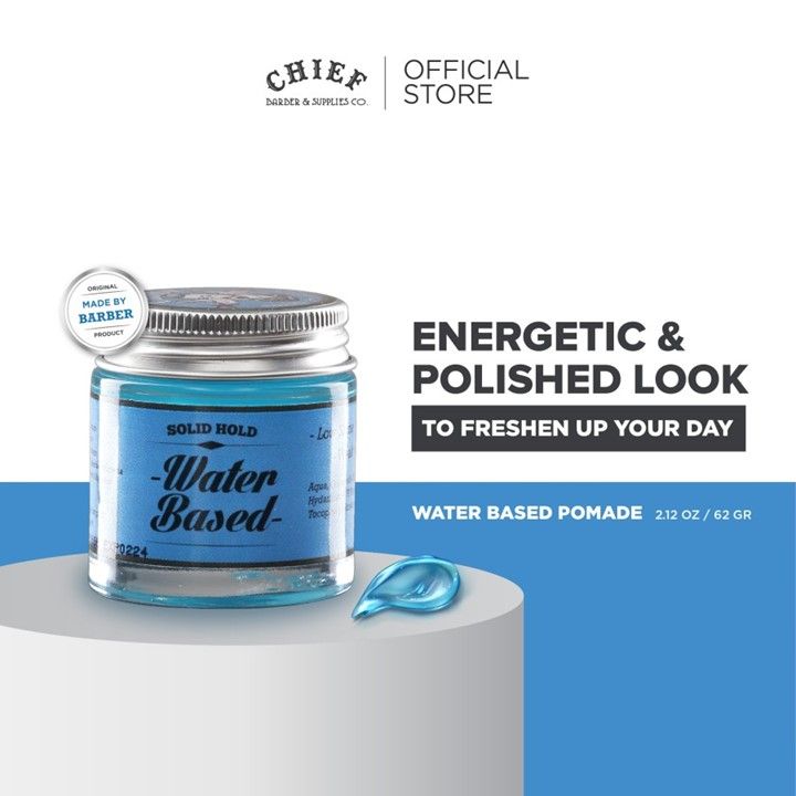 CHIEF BLUE TRAVEL MINI PACK - Pomade Water Based 1,2oz_0