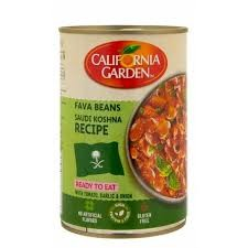 California Garden Low Fat Lebanese Recipe Fava Beans with Chickpeas & Garlic - gluten free  artificial flavors free_0