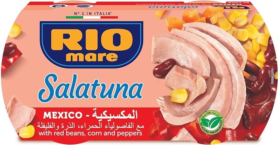 Rio Mare Salatuna Mexican Recipe with Red Beans  Corn & Peppers (Special Offer) - no added preservatives_0