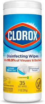 Clorox Disinfecting Wet Wipes Crisp Lemon Scent_0