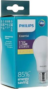 Philips Essential Energy Saving 13W Warm White LED Bulb for E27 Base (1350lm  170-240v)_0