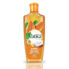 Vatika Naturals Almond Enriched Oil for Soft & Shiny Hair_0