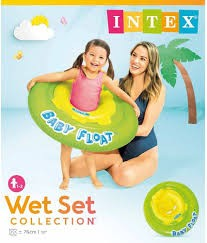 Intex Wet Set Collection Green 76cm Inflatable Baby Float (1-2 Years)_0